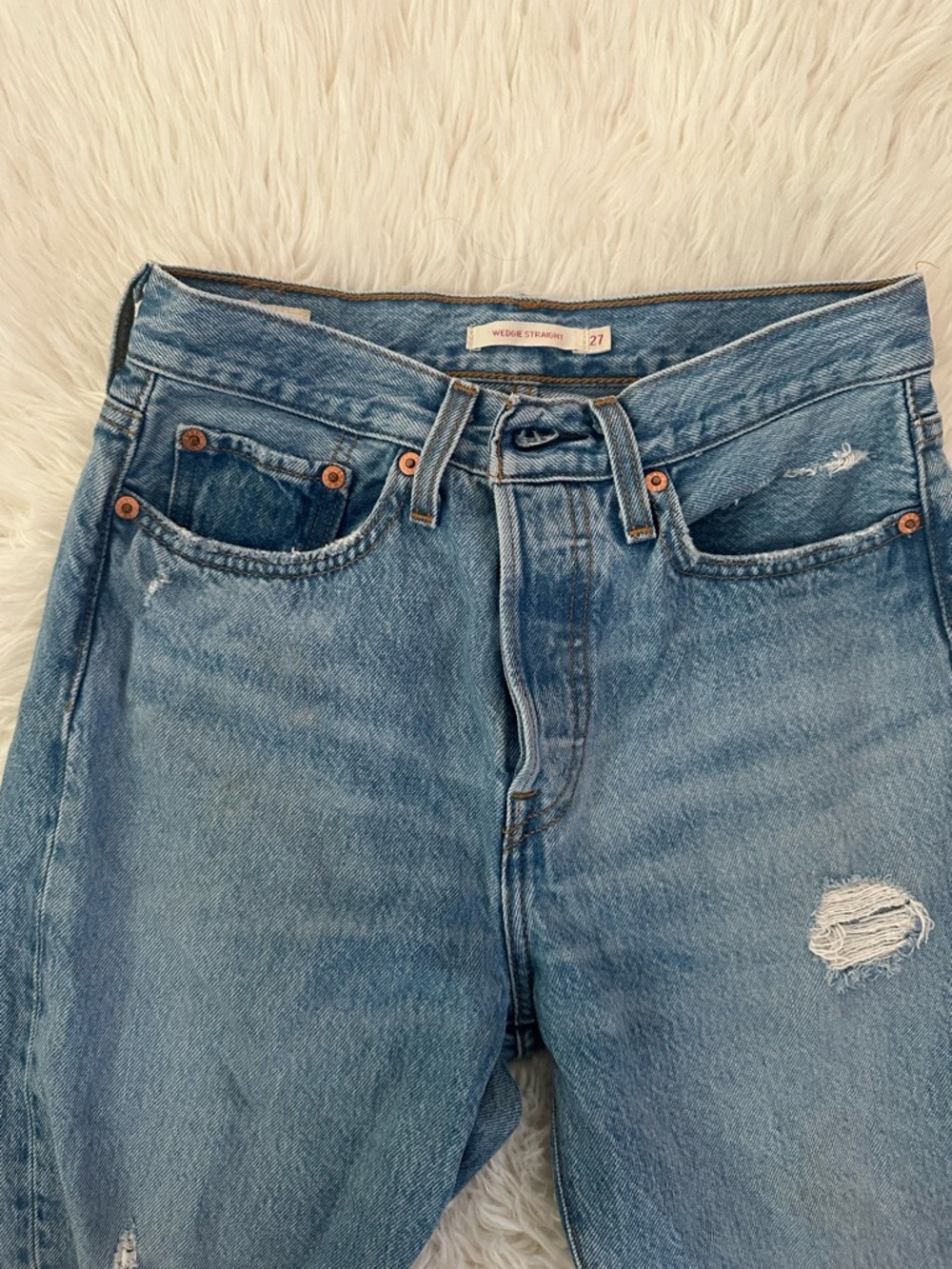 Levi's Wedgie Fit Straight Leg Jeans